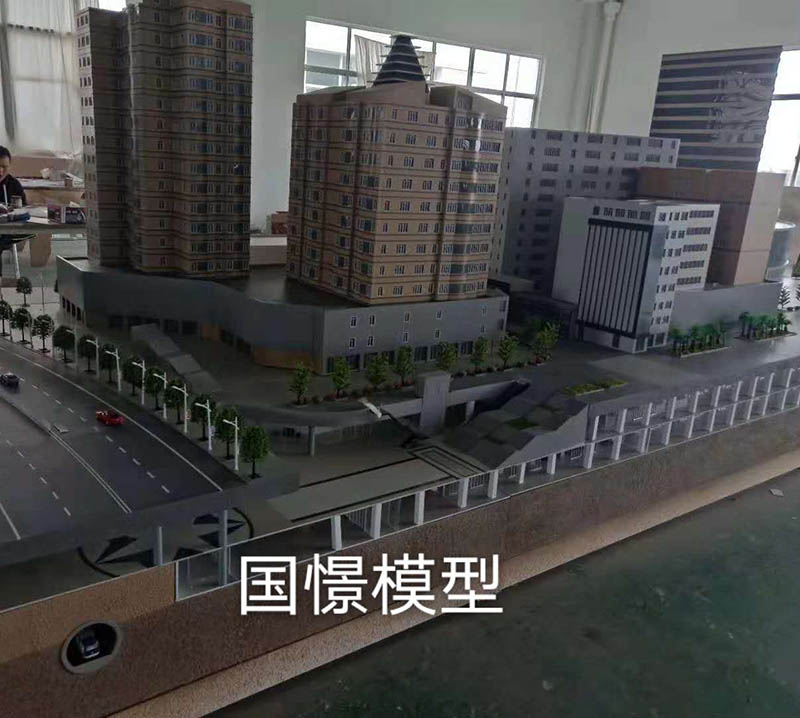 普兰县建筑模型